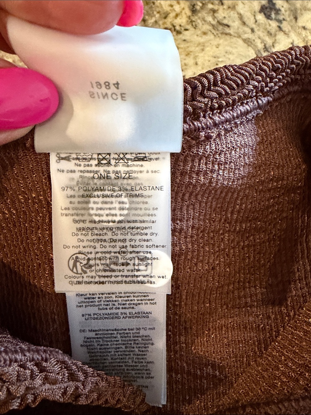 Hunza G Angel Bikini Bottom NWOT - Picture 12 of 13